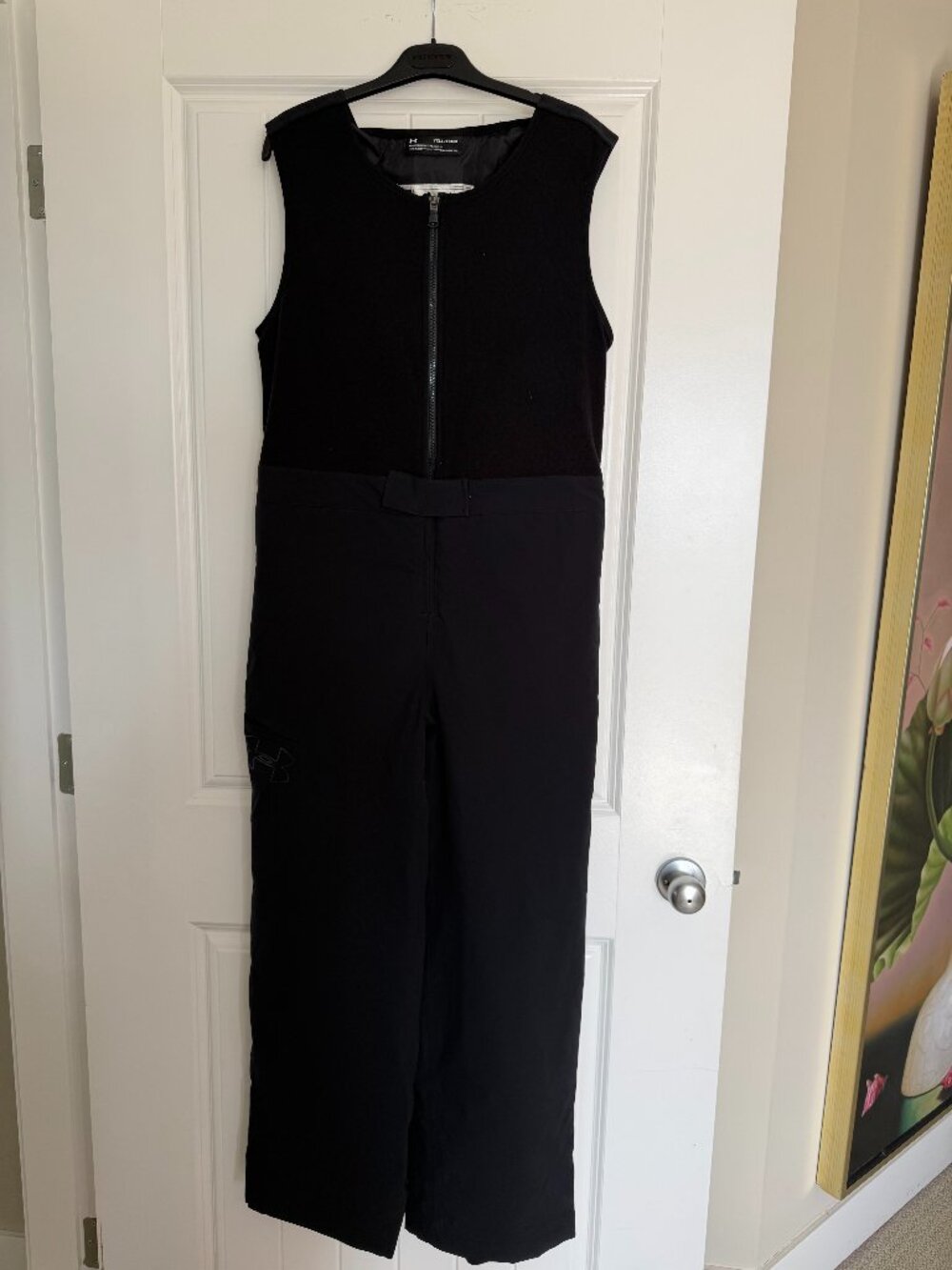 Under Armour ColdGear Youth XL Snow Bib Pants Black | Worn Once